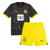 Borussia Dortmund Felix Nmecha #8 Auswärts Trikotsatz Kinder 2023-24 Kurzarm (+ Kurze Hosen)